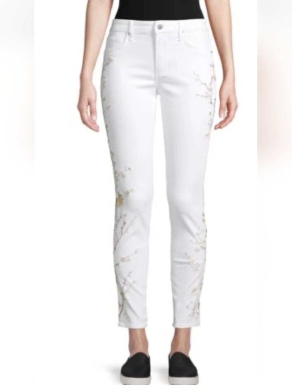 Driftwood Jackie Embroidered Botanical Jeans
